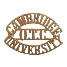 Cambridge University O.T.C. (CAMBRIDGE/OTC/UNIVERSITY) Shoulder T