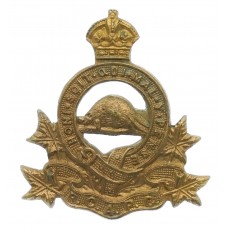 Royal  Canadian Army Pay Corps (R.C.A.P.C.) Collar Badge - King's