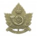 Canadian Saskatoon Light Infantry Cap Badge - King's Crown