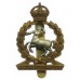 Royal Army Veterinary Corps (R.A.V.C.) Cap Badge - King's Crown