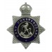 Kent Constabulary Senior Officer's Enamelled Cap Badge - King's Crown