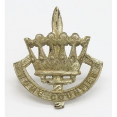 Home Counties Brigade Officer's Cap Badge