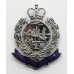 Royal Hong Kong Police Enamelled Cap Badge - Queen's Crown