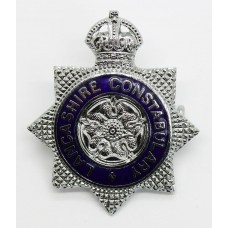 Lancashire Constabulary Senior Officer's Enamelled Cap Badge - King's Crown