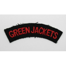 Royal Green Jackets (GREEN JACKETS) Cloth Shoulder Title