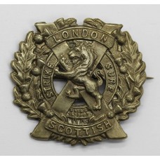 London Scottish Cap Badge