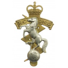 Royal Canadian Electrical & Mechanical Engineers (R.C.E.M.E.) Cap Badge - Queen's Crown