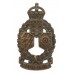 Royal Canadian Electrical & Mechanical Engineers (R.C.E.M.E.) Cap Badge - King's Crown