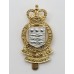 Royal Army Ordnance Corps (R.A.O.C.) Anodised (Staybrite) Cap Badge