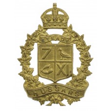 Canadian 7th/11th Hussars Cap Badge - King's Crown