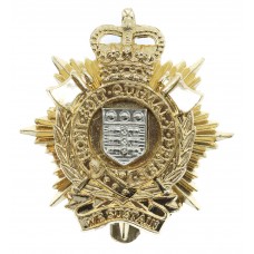 Royal Logistic Corps (R.L.C.) Anodised (Staybrite) Cap Badge