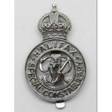 George VI Halifax Special Constabulary Cap Badge