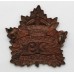 Canadian WW1 29th Infantry Battalion (Vancouver) C.E.F. Cap Badge