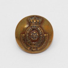 Victorian Yorkshire Dragoons (Yeomanry Cavalry) Officer's Button 