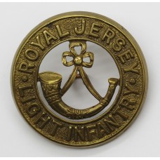 Royal Jersey Light Infantry (Militia) Helmet Plate Centre