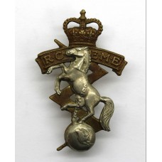 Royal Canadian Electrical & Mechanical Engineers (R.C.E.M.E.) Cap Badge - Queen's Crown