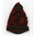 Royal Canadian Army Medical Corps Cap Badge - King's Crown