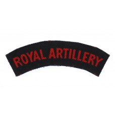 Royal Artillery (ROYAL ARTILLERY) Printed Shoulder Title