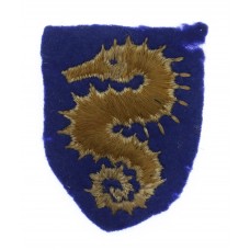 27th Armoured Brigade Cloth Formation Sign