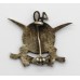 Indian Army 40th Pathans Officer's Silver Cap Badge