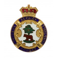 Berwick County Special Constable Enamelled Lapel Badge