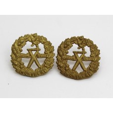Pair of Canadian Montreal Cadets Collar Badges