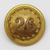 Victorian 26th (Cameronian) Regiment of Foot Officer's Button (Large)