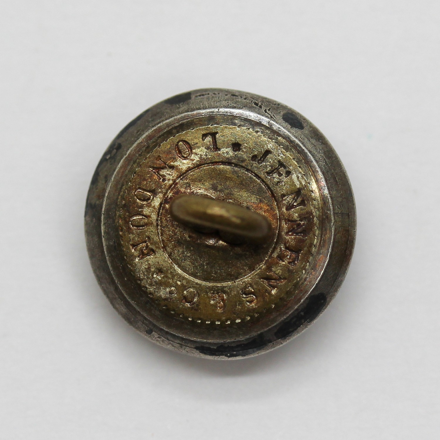 Edwardian Cinque Ports Volunteer Rifles Officer's Button (Small)