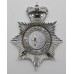 Rotherham Borough Police Helmet Plate - Queen's Crown