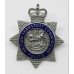 British Transport Commission Police Senior Officer's Enamelled Cap Badge - Queen's Crown