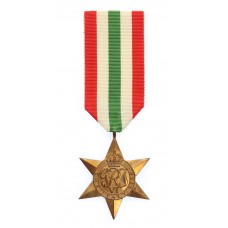 WW2 Italy Star Medal - Full Size
