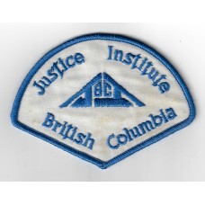 Canadian Justice Institute British Columbia Cloth Patch