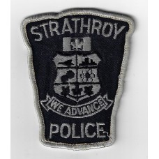 Canadian Stragthroy Police Cloth Patch