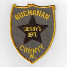 United States Buchanan County Sherriff's Department Cloth Patch