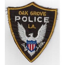 United States Oak Grove Police LA Cloth Patch