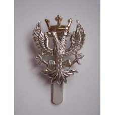 Mercian Brigade Anodised (Staybrite) Cap Badge