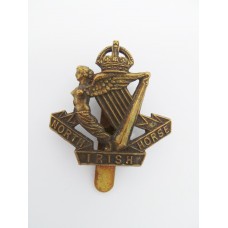 North Irish Horse Beret Badge - King's Crown