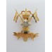 9th / 12th Royal Lancers Cap Badge - Queen's Crown