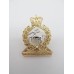 Royal Army Veterinary Corps Anodised (Staybrite) Collar Badge - Queen's Crown