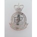 Royal Military Academy Sandhurst Anodised (Staybrite) Cap Badge - Queen's Crown