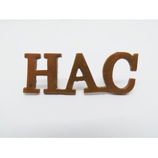 Honourable Artillery Company (H.A.C.) Shoulder Title