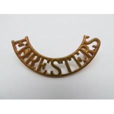 Notts & Derby Regiment (FORESTERS) Shoulder Title