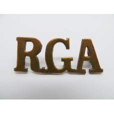 Royal Garrison Artillery (R.G.A.) Shoulder Title