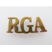 Royal Garrison Artillery (R.G.A.) Shoulder Title