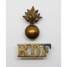 Royal Dublin Fusiliers (R.D.F.) Shoulder Title