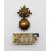 Royal Dublin Fusiliers (R.D.F.) Shoulder Title