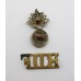 Royal Dublin Fusiliers (R.D.F.) Shoulder Title