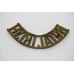 Royal Irish Regiment (ROYAL IRISH) Shoulder Title