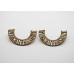 Pair of Worcestershire Regiment (WORCESTERSHIRE) Shoulder Titles