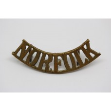 Norfolk Regiment (NORFOLK) Shoulder Title